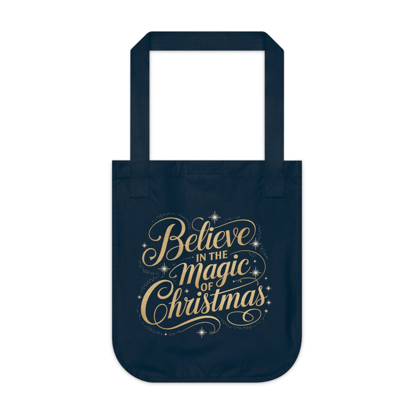 Believe in the Magic of Christmas Tote Bag | Festive Shopping Bag