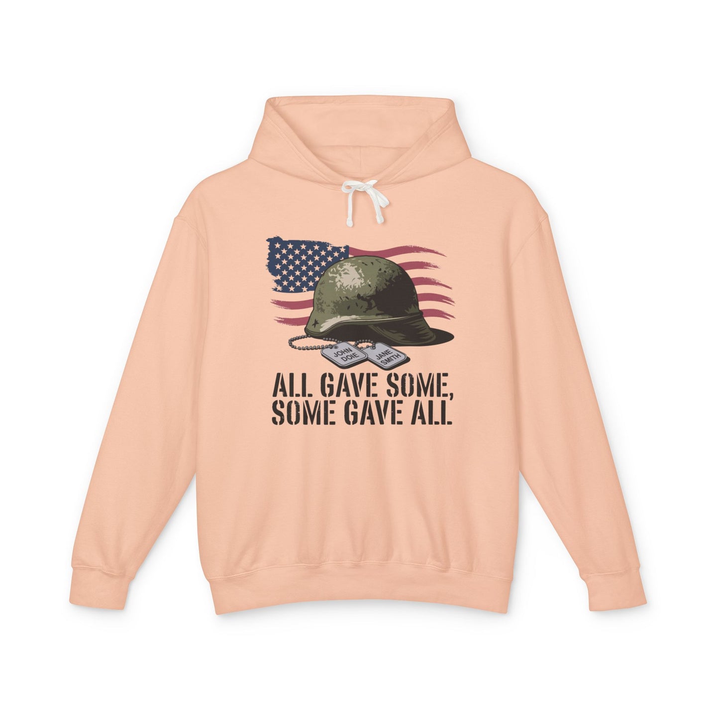 All Gave Some, Some Gave All Tribute Hoodie – Military Support Gear