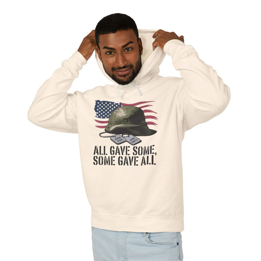 All Gave Some, Some Gave All Tribute Hoodie – Military Support Gear