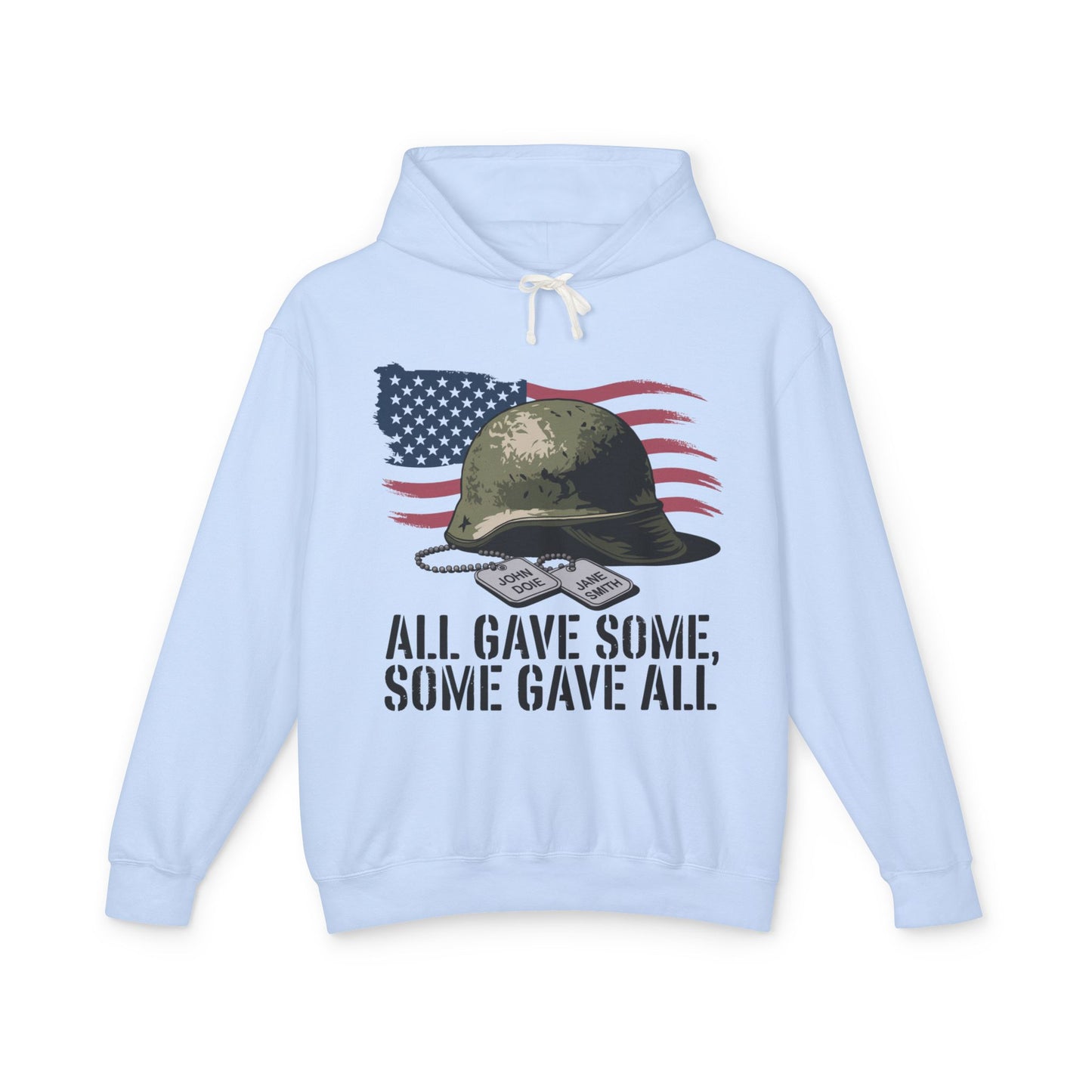 All Gave Some, Some Gave All Tribute Hoodie – Military Support Gear