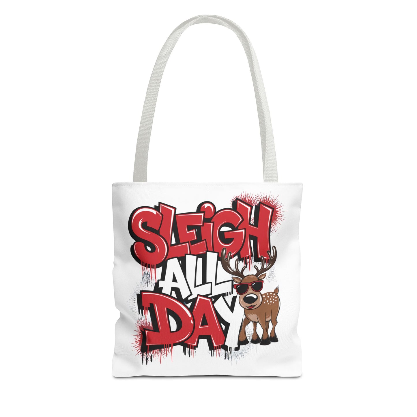 Sleigh All Day Tote Bag – Your Ultimate Holiday Companion with a Festive Edge