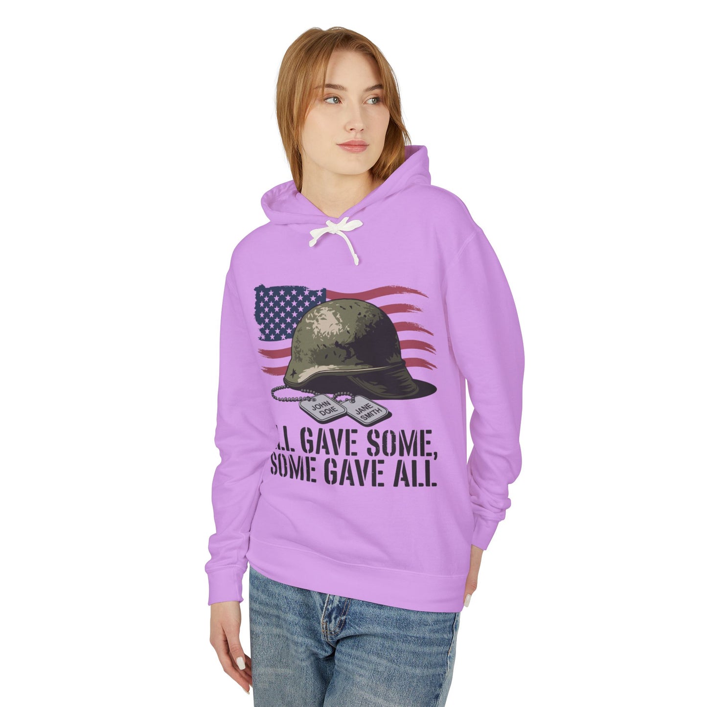 All Gave Some, Some Gave All Tribute Hoodie – Military Support Gear