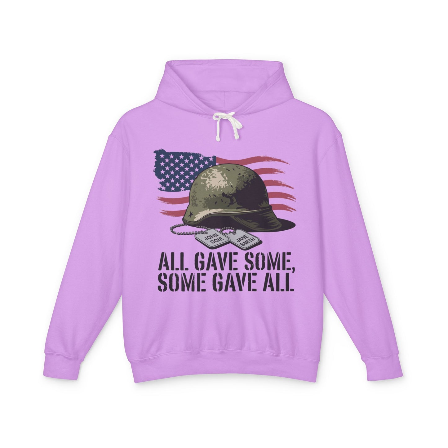 All Gave Some, Some Gave All Tribute Hoodie – Military Support Gear