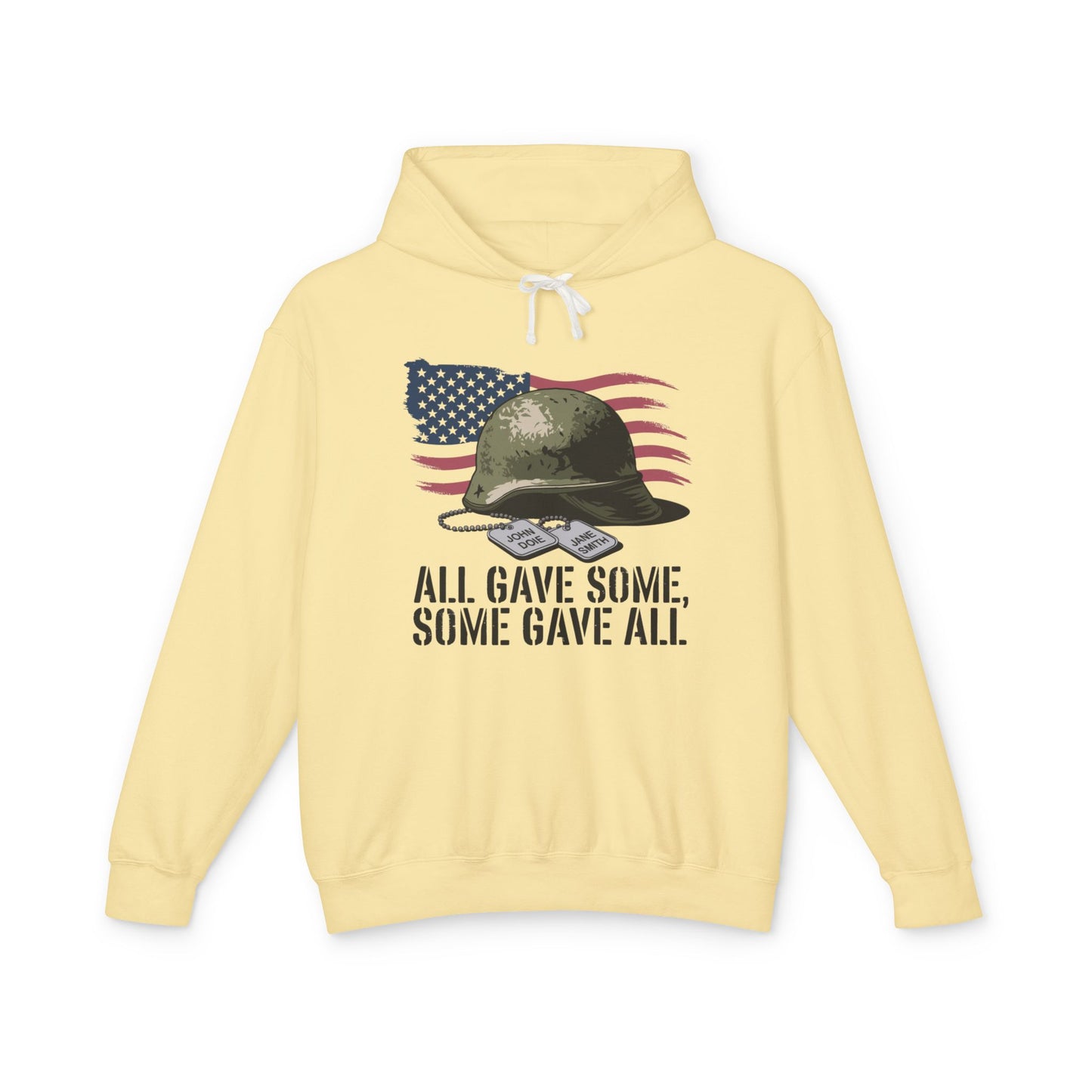 All Gave Some, Some Gave All Tribute Hoodie – Military Support Gear