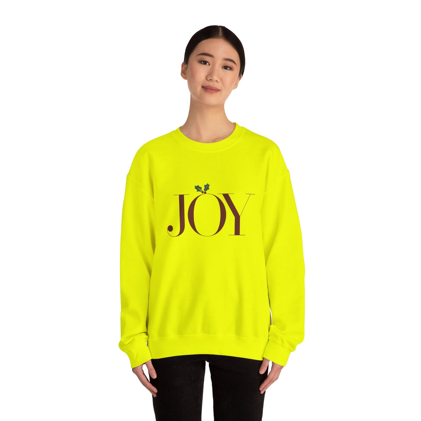 Joy Christmas Sweatshirt – Spread Joy with a Festive Holiday Style