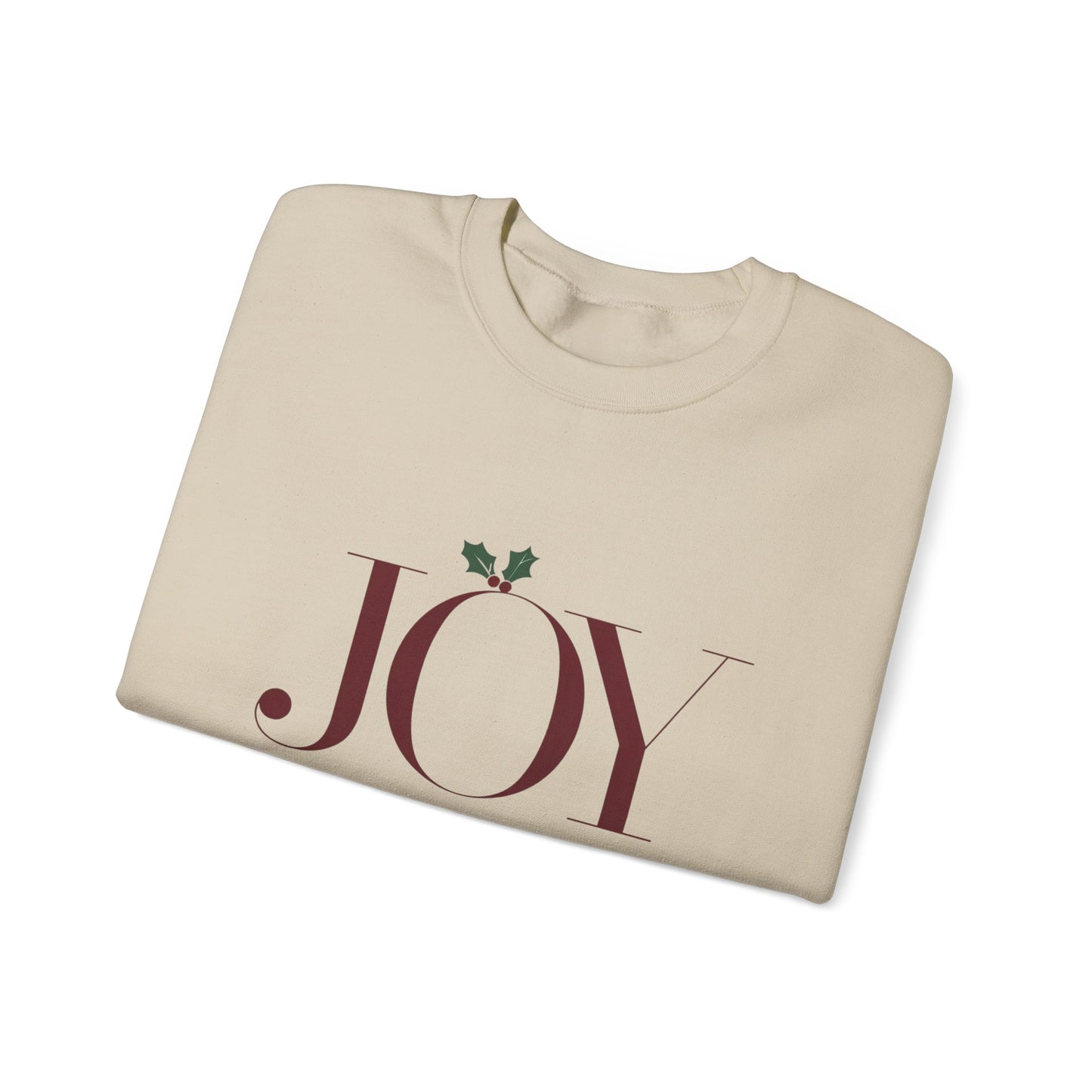 Joy Christmas Sweatshirt – Spread Joy with a Festive Holiday Style