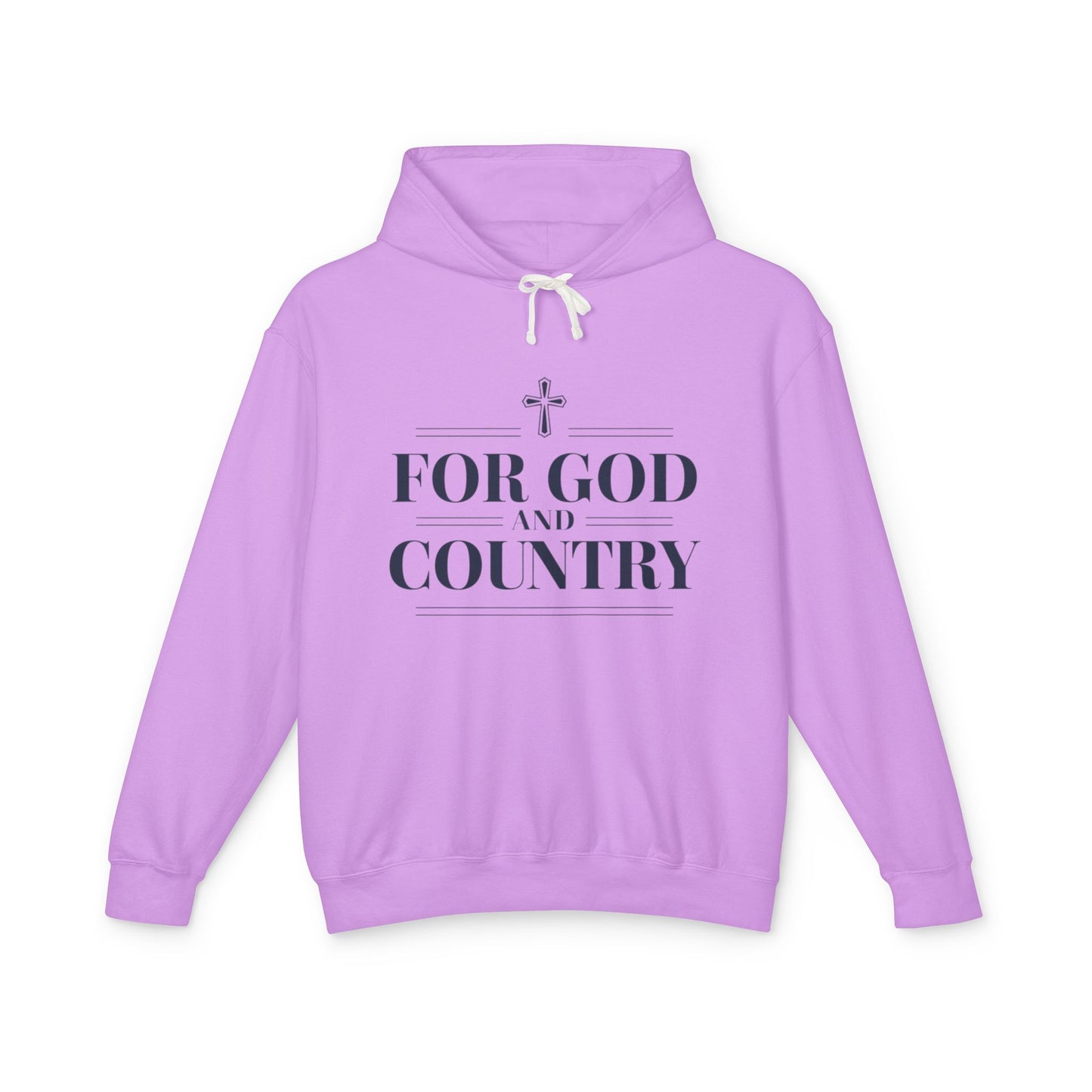 For God and Country Hoodie – Faith and Patriotism Combined