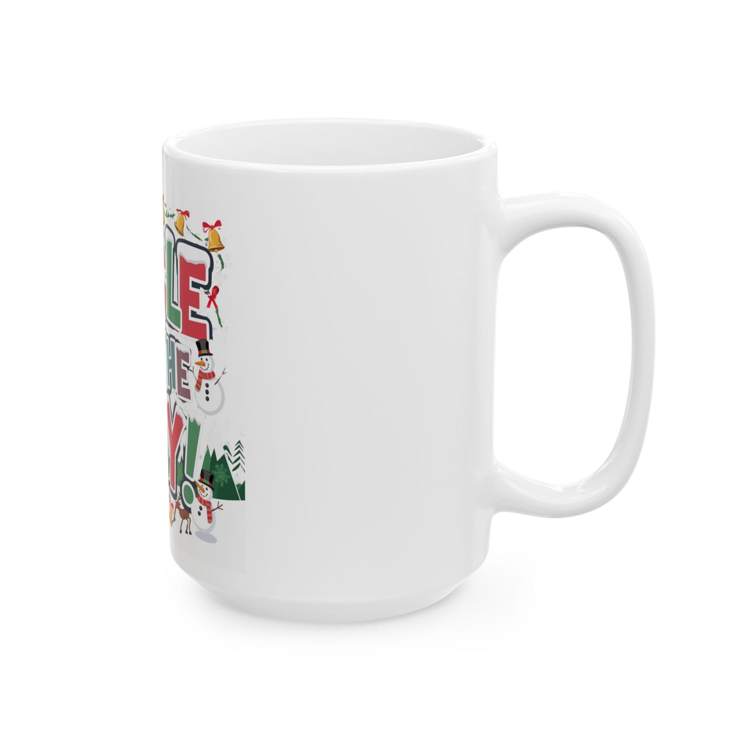 Jingle All The Way Christmas Mug – Festive Holiday Mug for Cozy Winter Sips