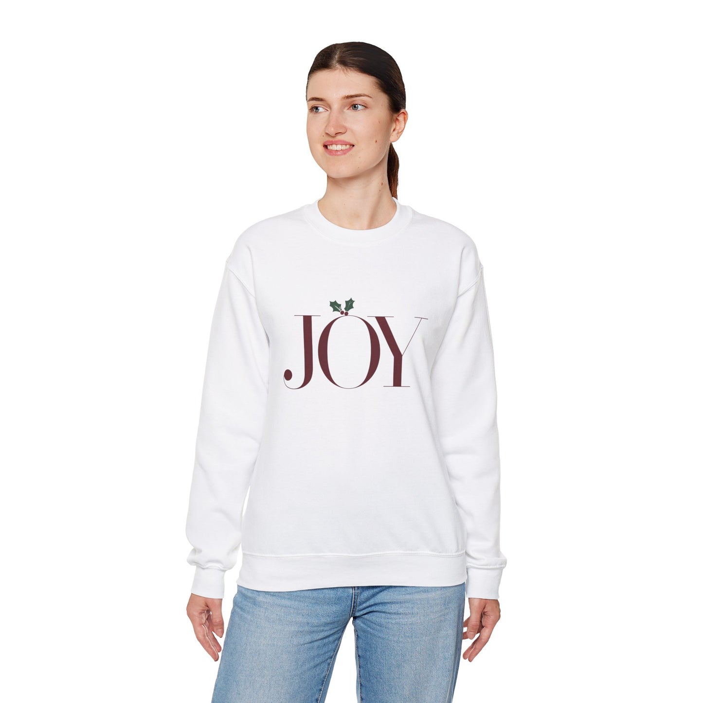 Joy Christmas Sweatshirt – Spread Joy with a Festive Holiday Style