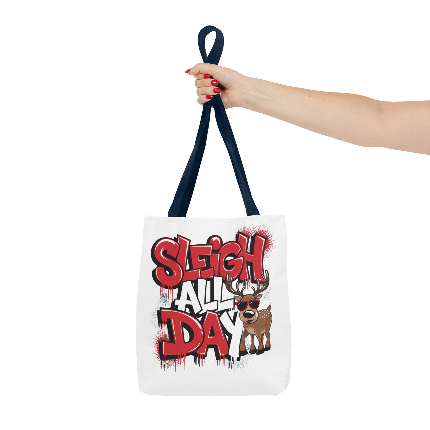 Sleigh All Day Tote Bag – Your Ultimate Holiday Companion with a Festive Edge