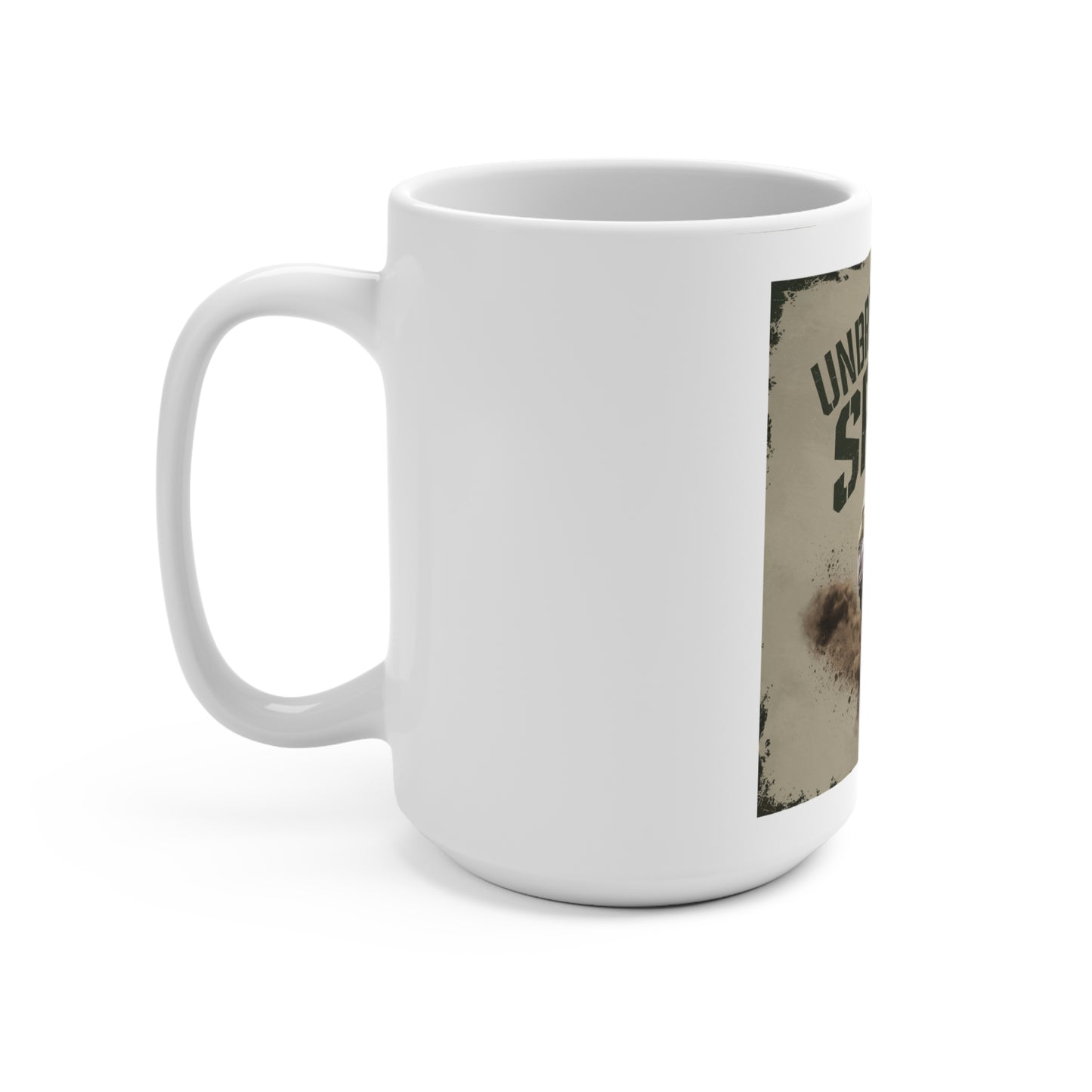 Unbreakable Spirit Mug – Celebrating Military Strength and Resilience