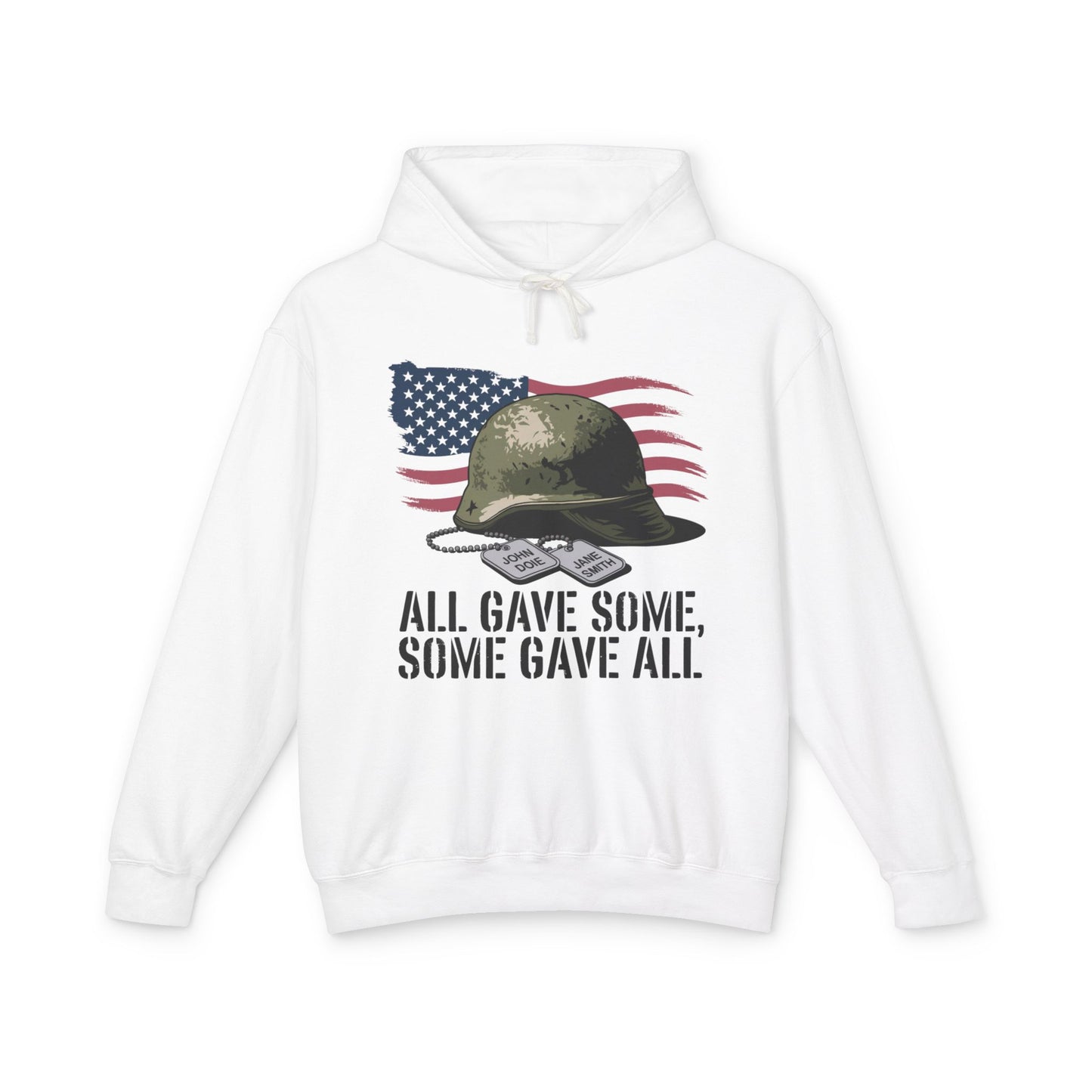 All Gave Some, Some Gave All Tribute Hoodie – Military Support Gear