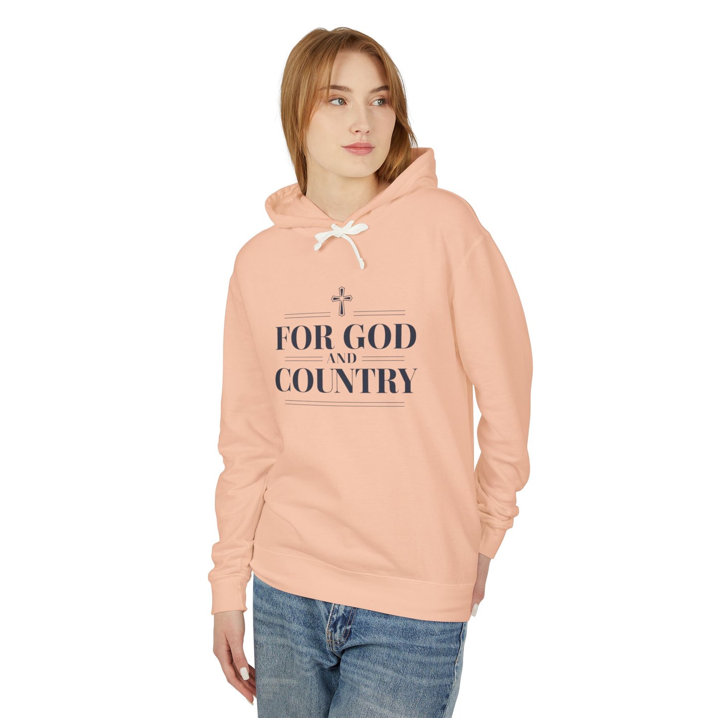 For God and Country Hoodie – Faith and Patriotism Combined