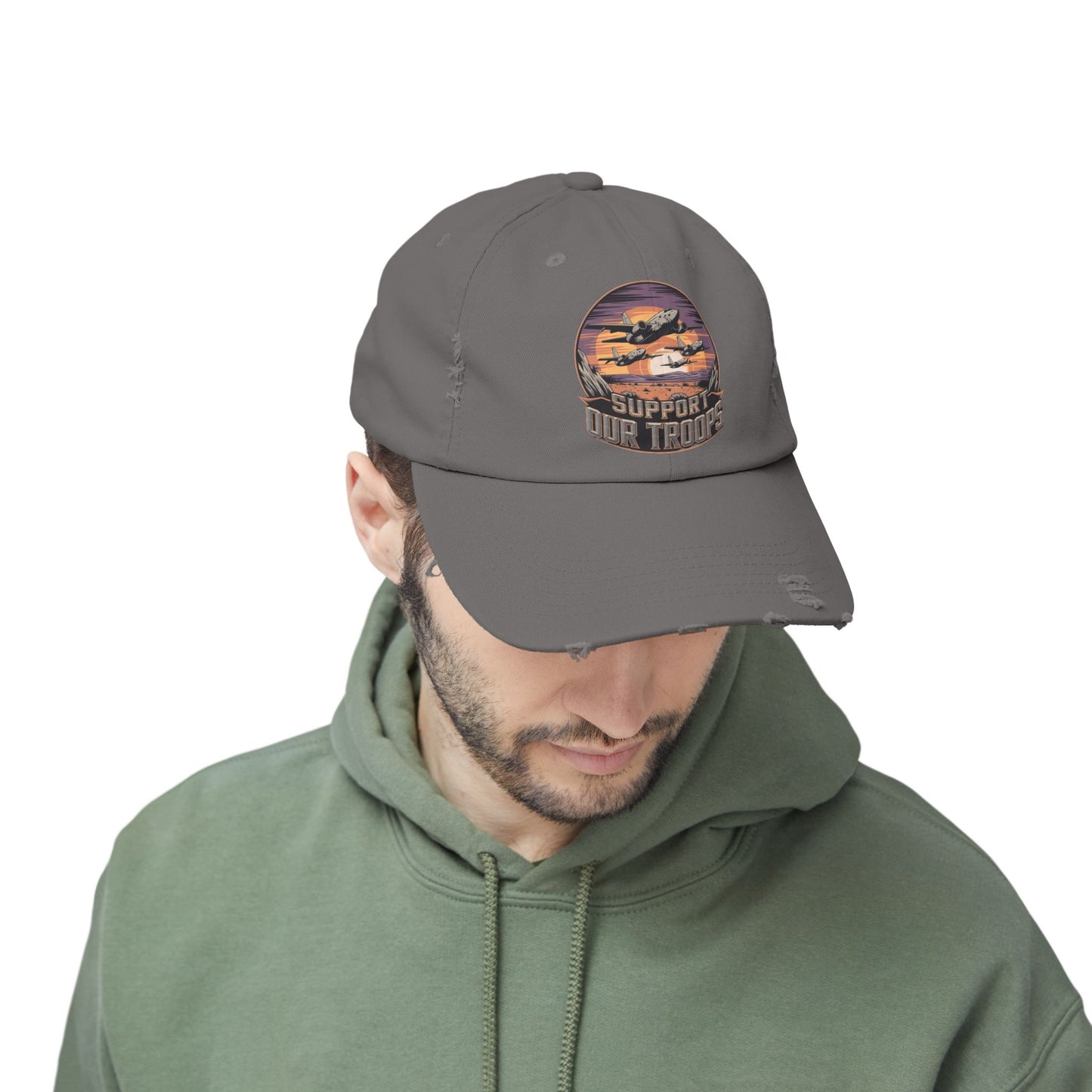 Support our Troops Cap – Honouring Our Heroes in the Sky