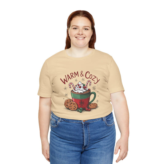 Warm and Cozy Ice Cream Cup T-Shirt – Fun Festive Design for Dessert Lovers