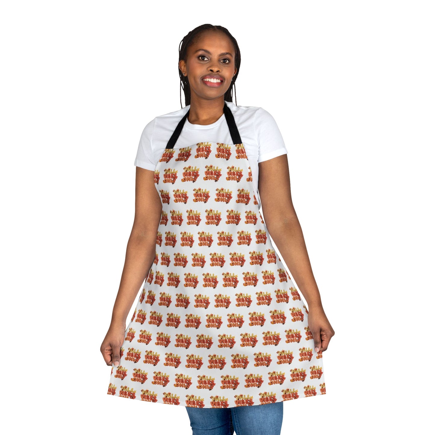 Fall Vibes Only Apron – Cozy Autumn Apron for Seasonal Cooking and Baking