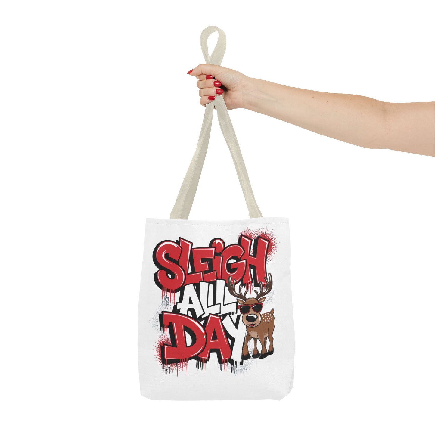 Sleigh All Day Tote Bag – Your Ultimate Holiday Companion with a Festive Edge