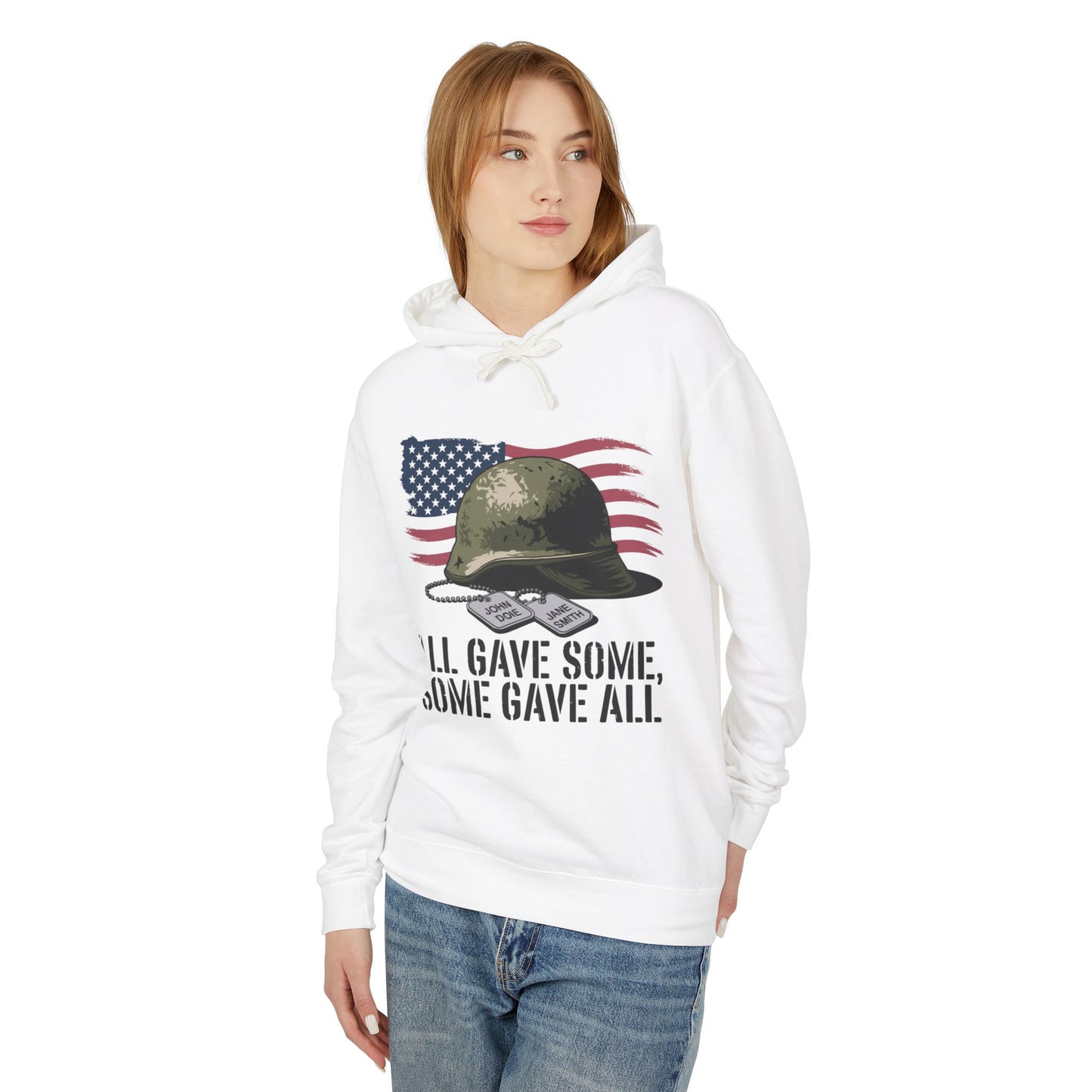 All Gave Some, Some Gave All Tribute Hoodie – Military Support Gear