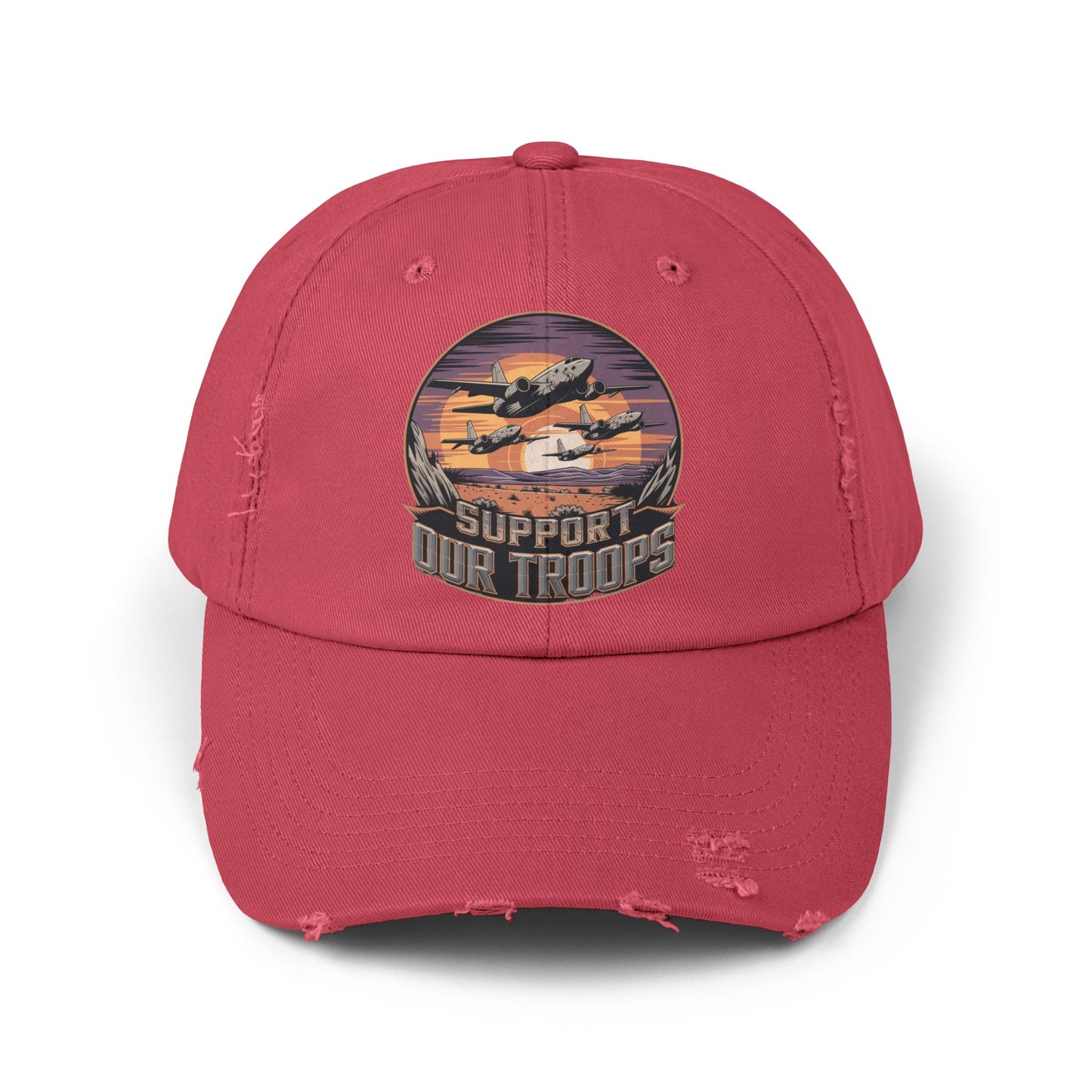 Support our Troops Cap – Honouring Our Heroes in the Sky