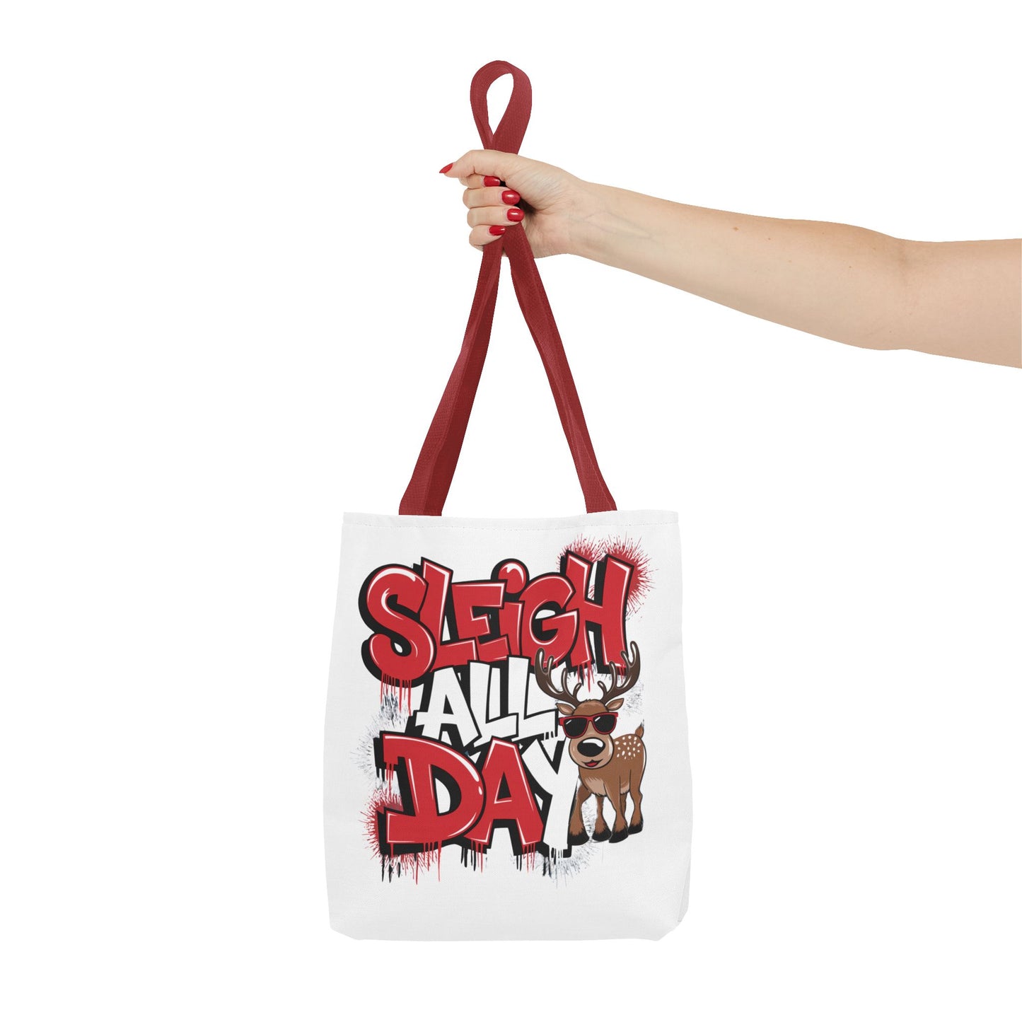 Sleigh All Day Tote Bag – Your Ultimate Holiday Companion with a Festive Edge