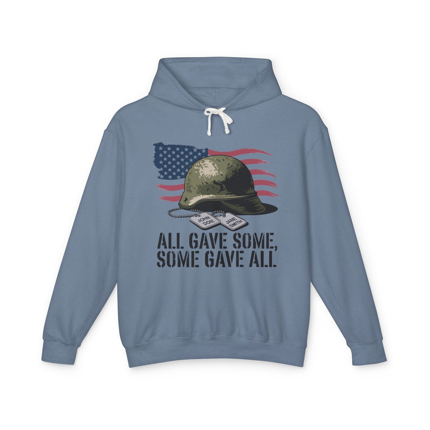 All Gave Some, Some Gave All Tribute Hoodie – Military Support Gear