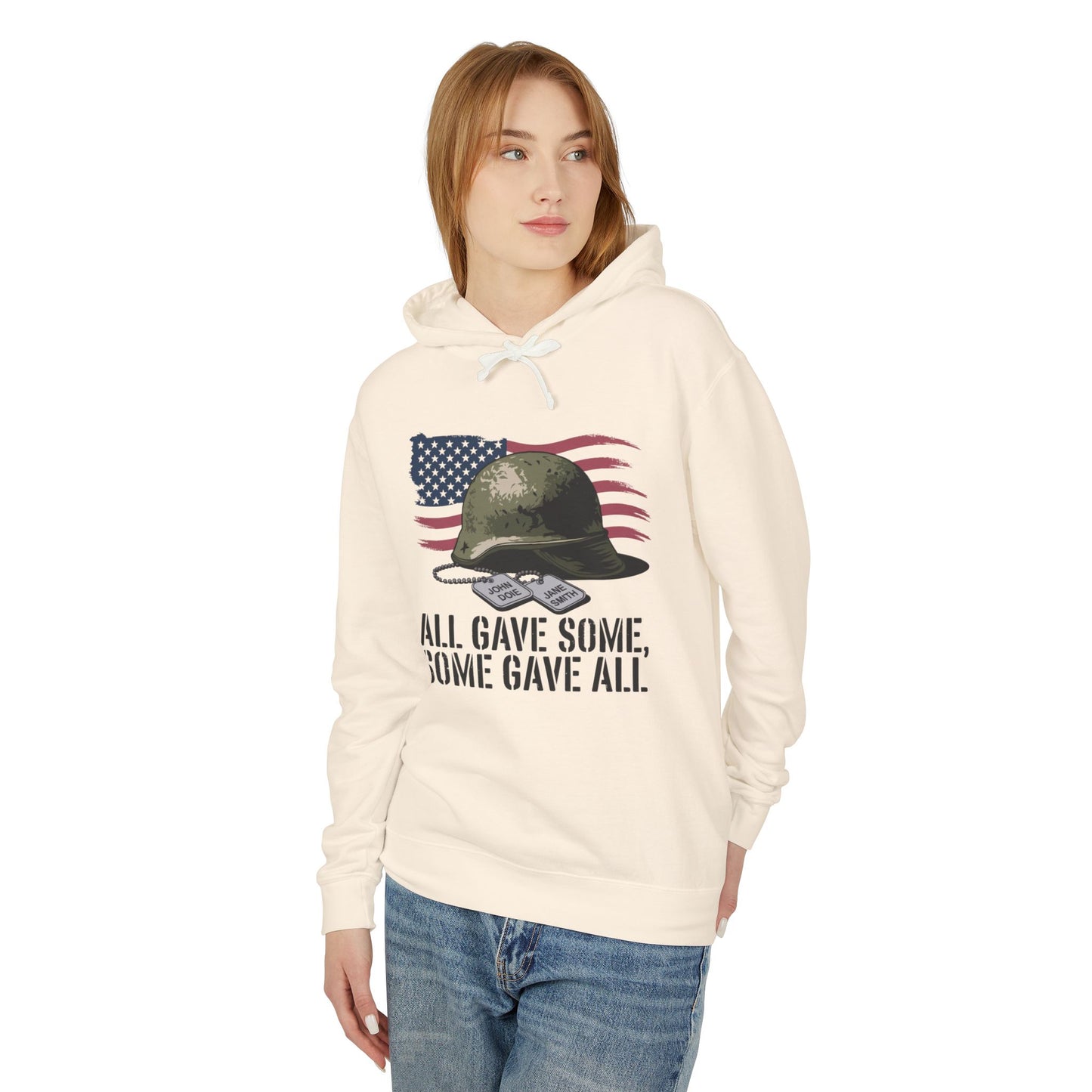 All Gave Some, Some Gave All Tribute Hoodie – Military Support Gear