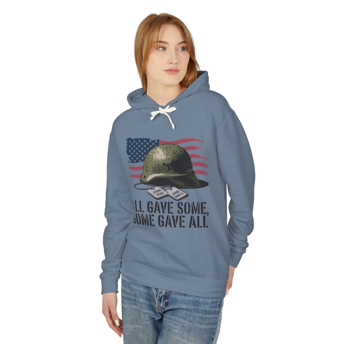 All Gave Some, Some Gave All Tribute Hoodie – Military Support Gear