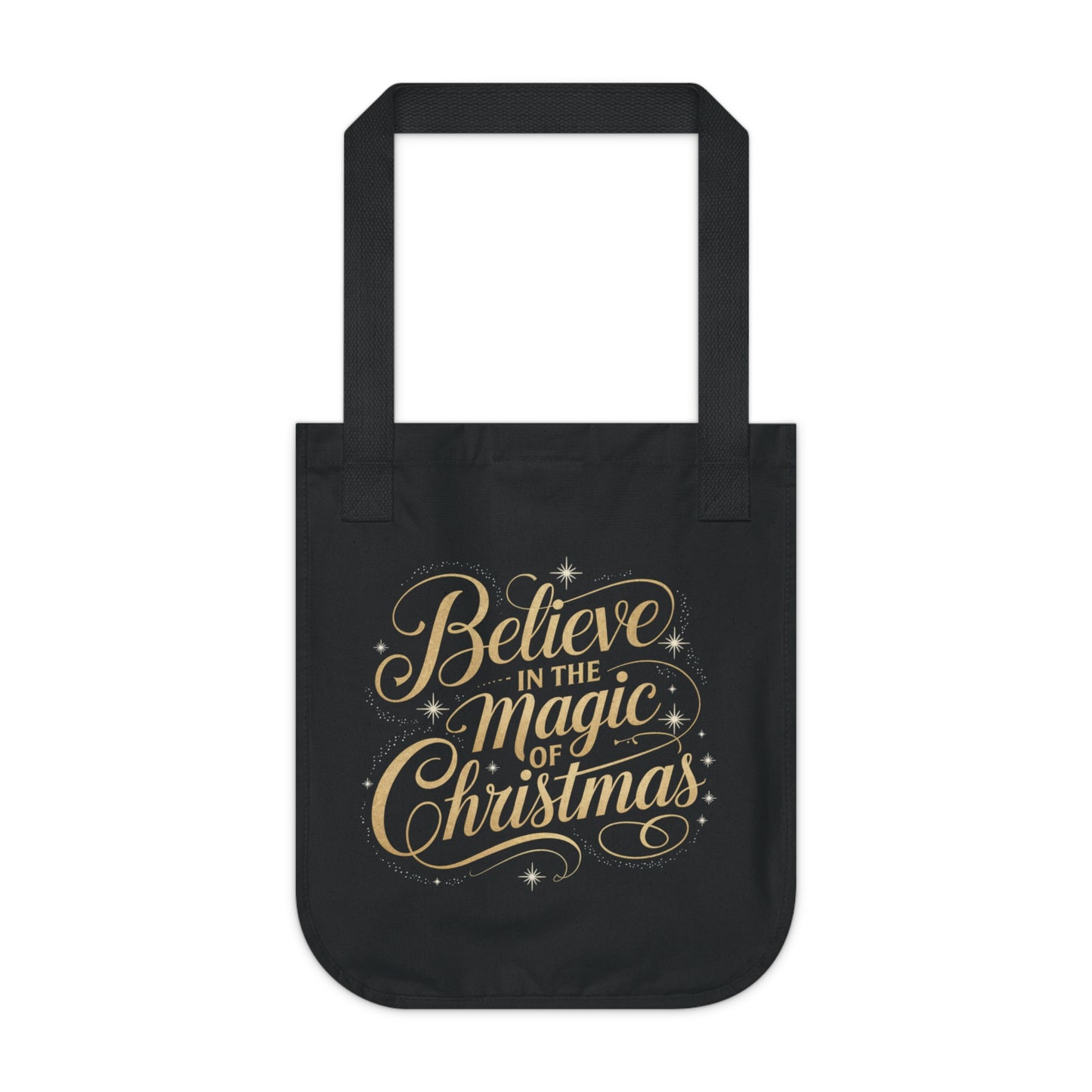 Believe in the Magic of Christmas Tote Bag | Festive Shopping Bag